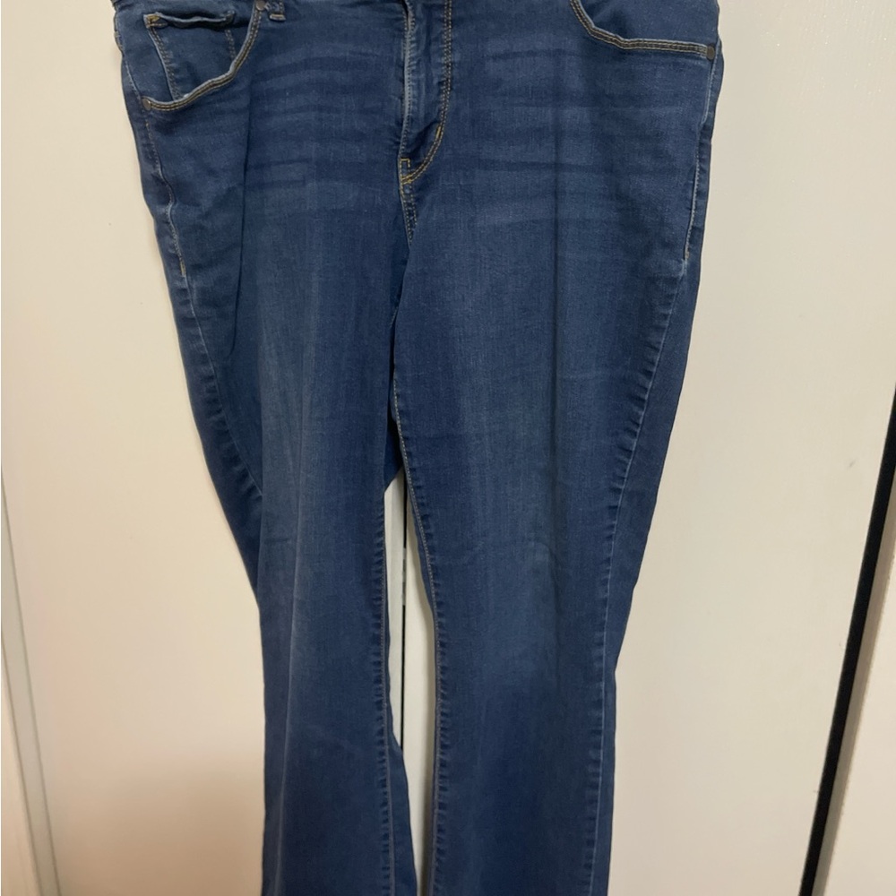Falls Creek Women's Dark Blue Boot Cut Jeans